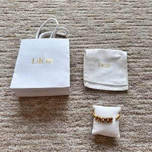 Dior J’Adior Gold Cuff Bracelet